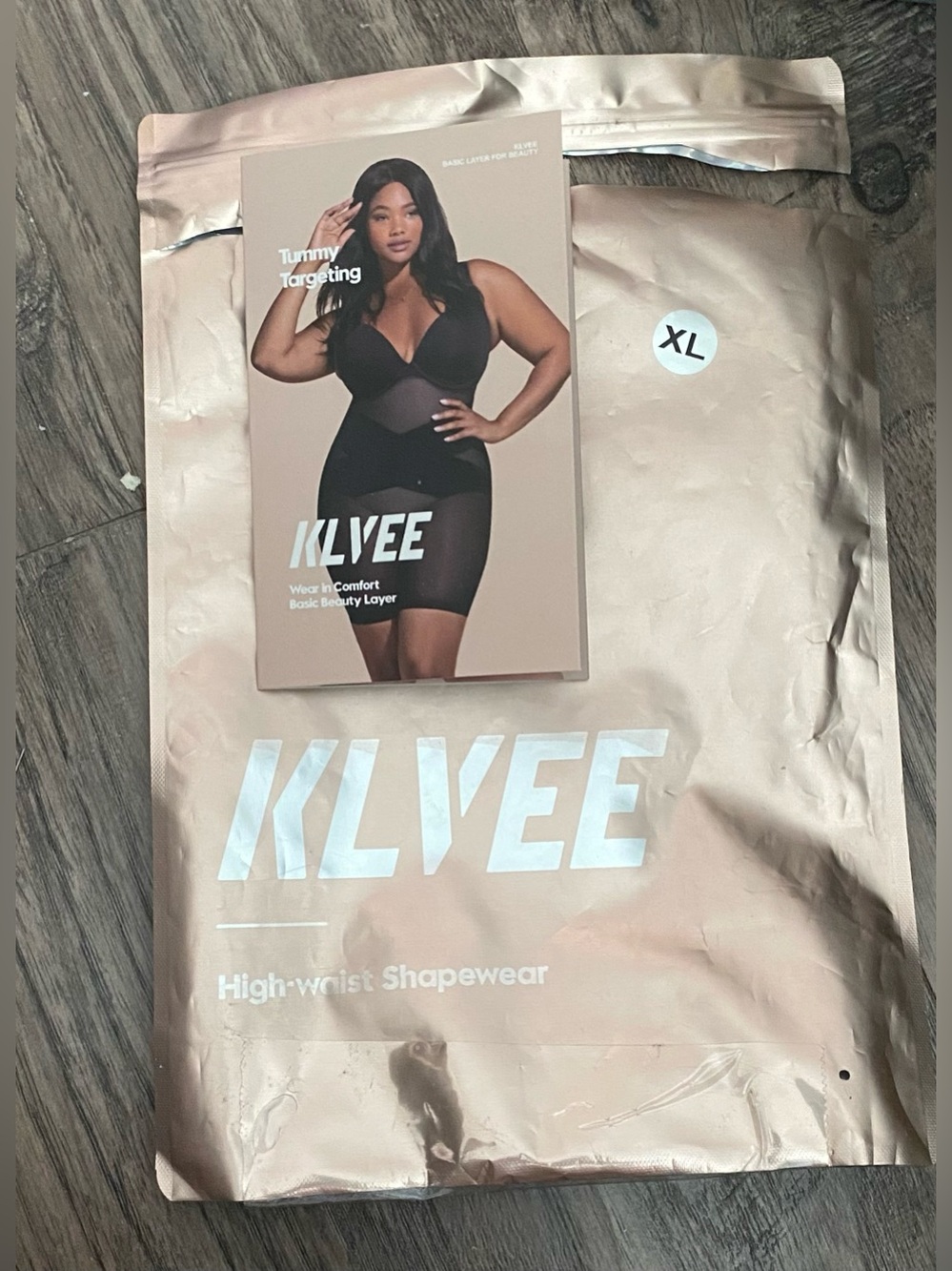 NWOT High-Waist Black Shapewear — Tummy Targeting (XL)
